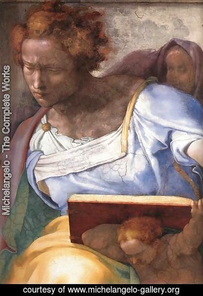 Michelangelo - Daniel (detail-1) 1511