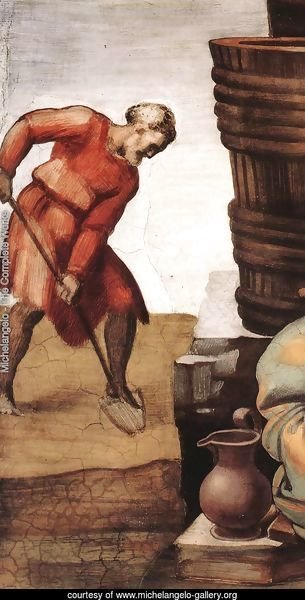 Drunkenness of Noah (detail-1) 1509