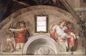 Michelangelo - Eleazar - Matthan 1511-12
