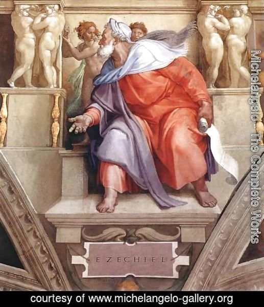 Michelangelo - Ezekiel 1510