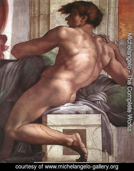 Michelangelo - Ignudo -1  1511