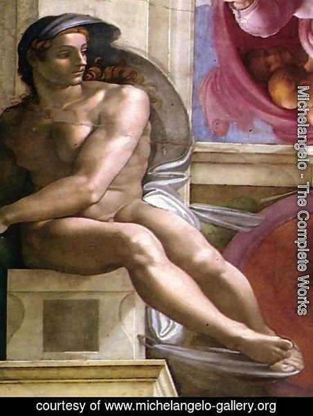 Michelangelo - Ignudo -2  1511