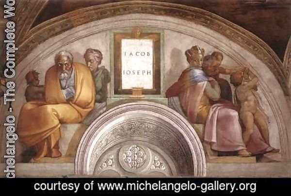 Michelangelo - Jacob - Joseph 1511-12