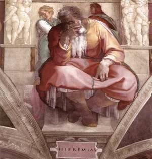 Michelangelo - Jeremiah 1511