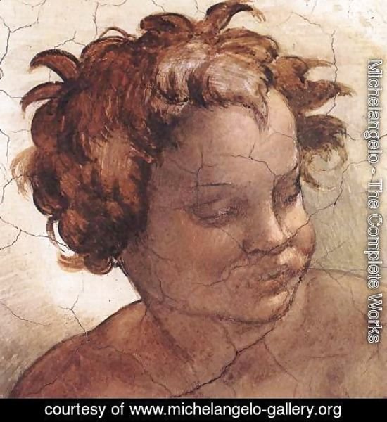 Michelangelo - Joel (detail-2) 1509