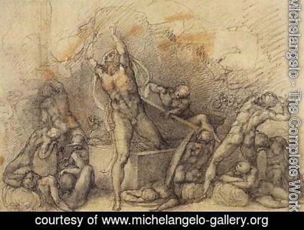 Michelangelo - Resurrection 1520-25