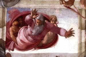 Michelangelo - Separation of the Earth from the Waters 1511