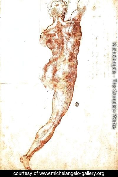 Michelangelo - Study for a Nude 1504
