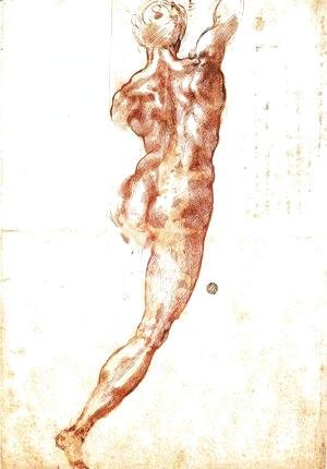 Michelangelo - Study for a Nude 1504