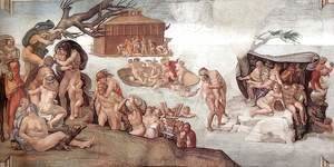 Michelangelo - The Deluge 1508-09