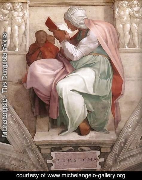 Michelangelo - The Persian Sibyl 1511
