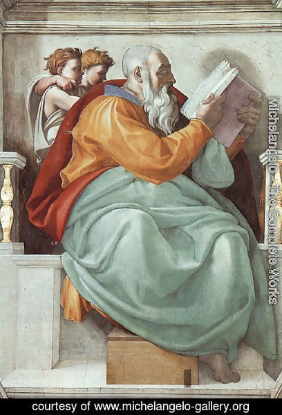 Michelangelo - The Prophet Zachariah  1508-12